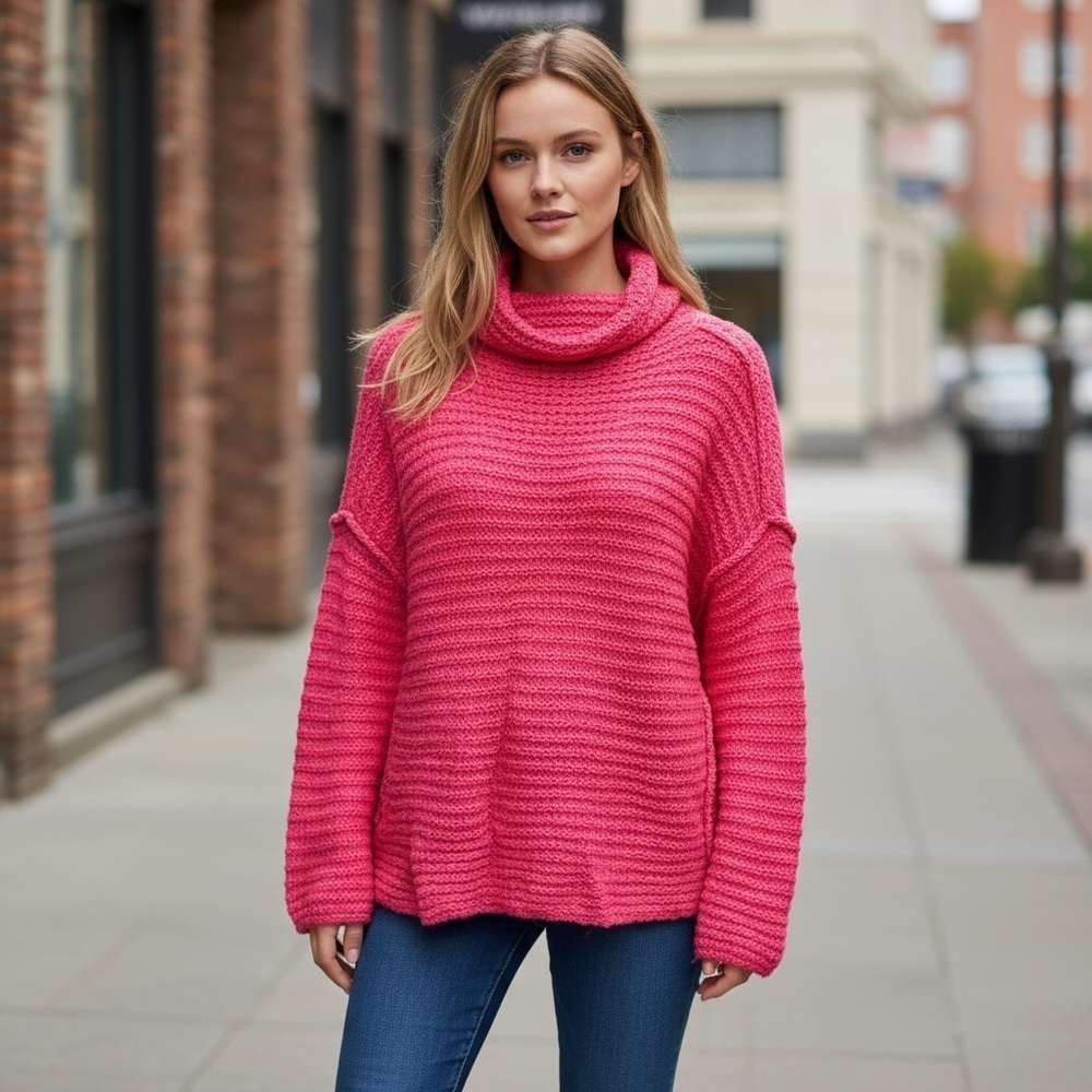 Aerie Oversized Turtleneck Sweater
New